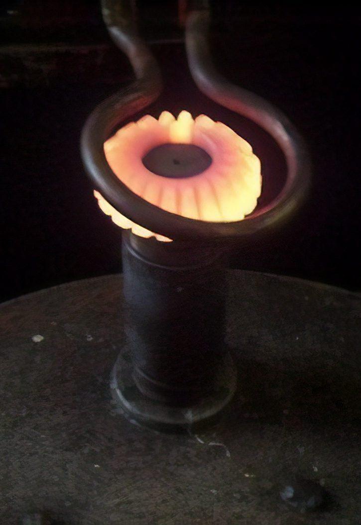 Induction surface hardening