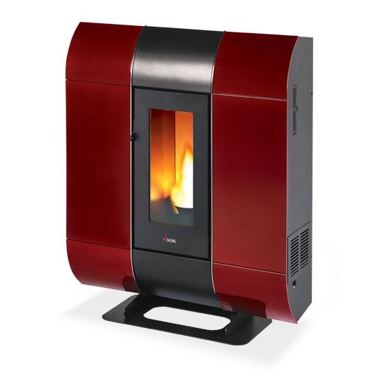Cadel peči na pelete z razpihovanjem toplega zraka v sosednje prostore - product image